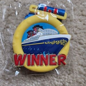 Disney Cruise Line DCL Trivia Winner Medal - Ship Medallion